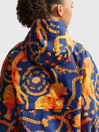 Netherlands x Patta Anthem Zipp Navy Blue & Orange Jacket