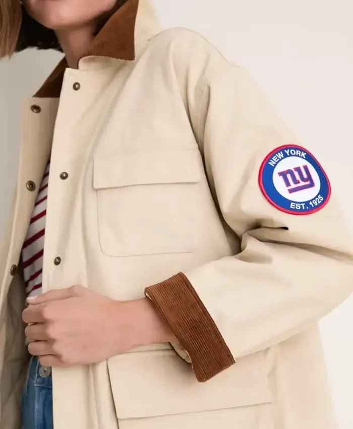 New York Giants Women Giants Tuckernuck Barn Jacket For Women