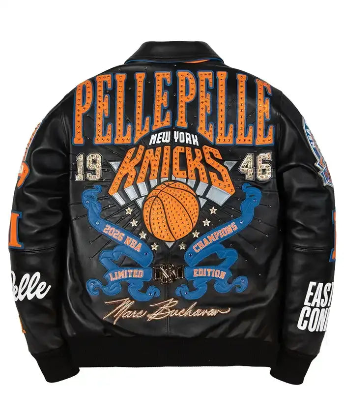New York Knicks Pelle Pelle x FISLL Champions Jacket For Men & Women