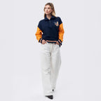 New York Knicks Terez Women's Limited Edition 2026 NBA Champions Quarter-Zip Pullover - Navy

