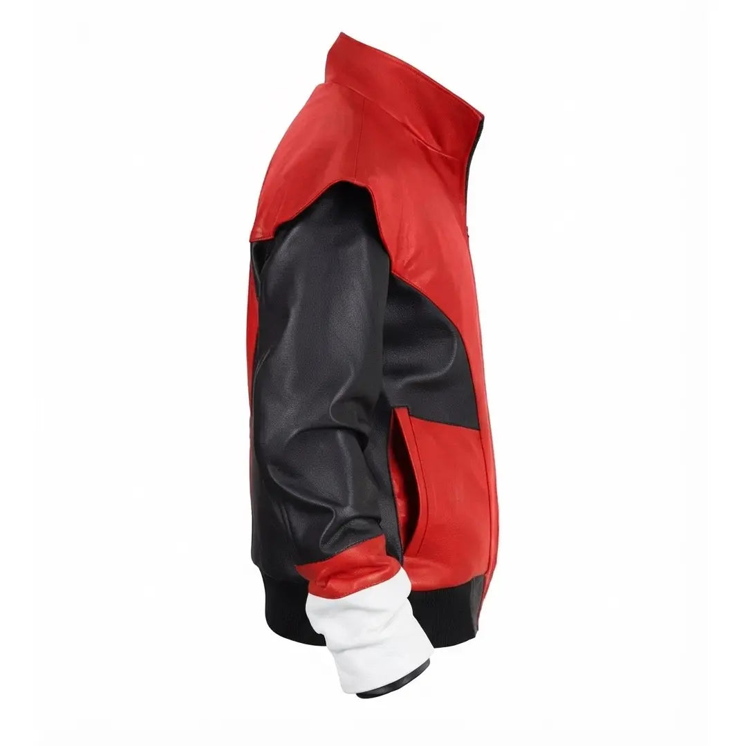 Nightcrawler X‑Men Cosplay Leather Biker Jacket