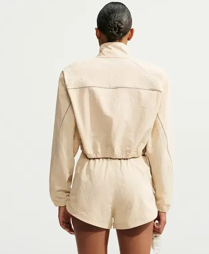 NikeSKIMS Crunchy Nylon Cropped Jacket
