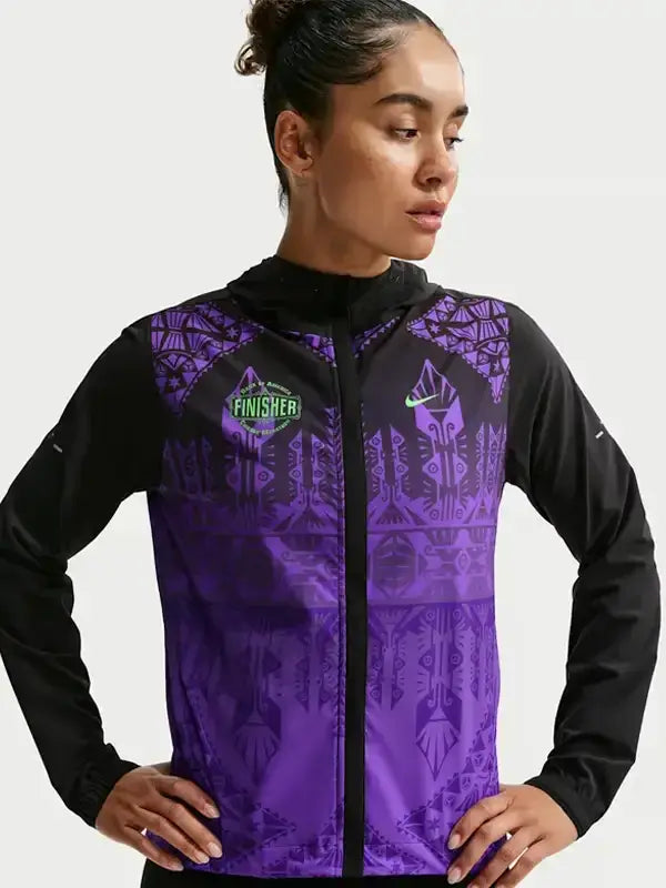 Nike Chicago Marathon 2026 Women’s  Purple Finisher Jacket
