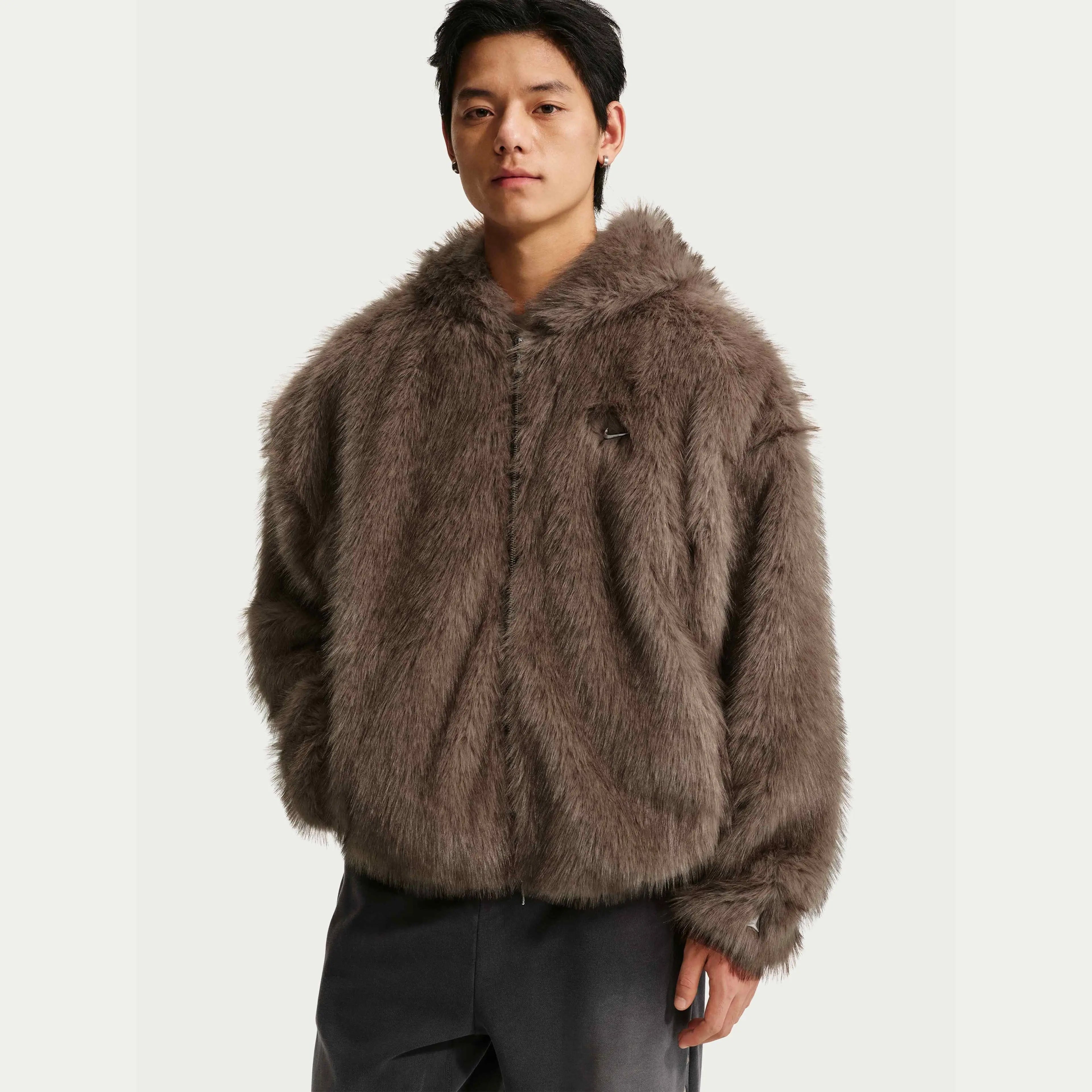 Nike Ja Morant’s Fur Hooded Jacket