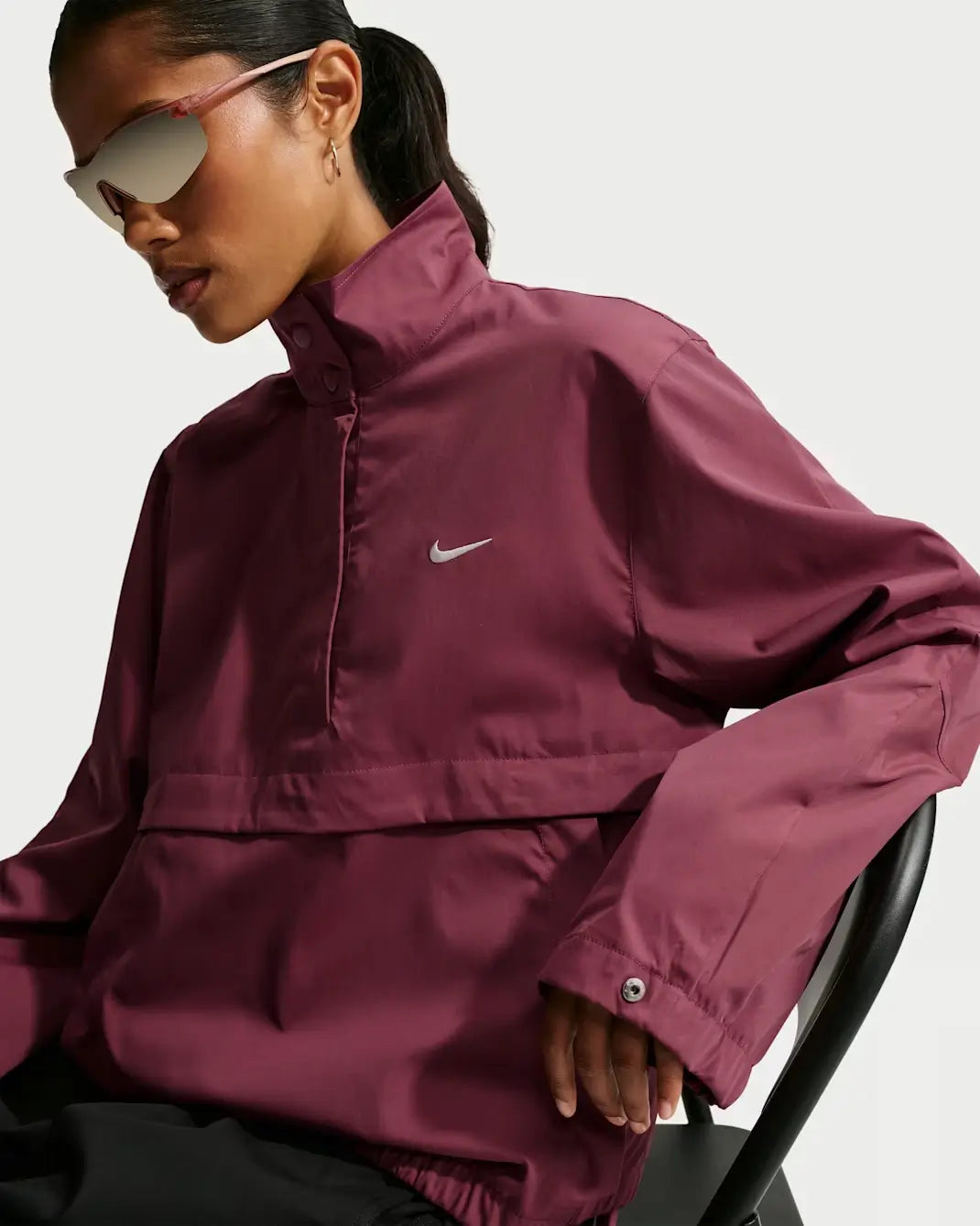 Nike Loose Sportswear Snap Jacket 