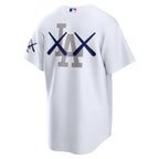 Nike MLB KAWS Los Angeles Dodgers Stadium Jersey 