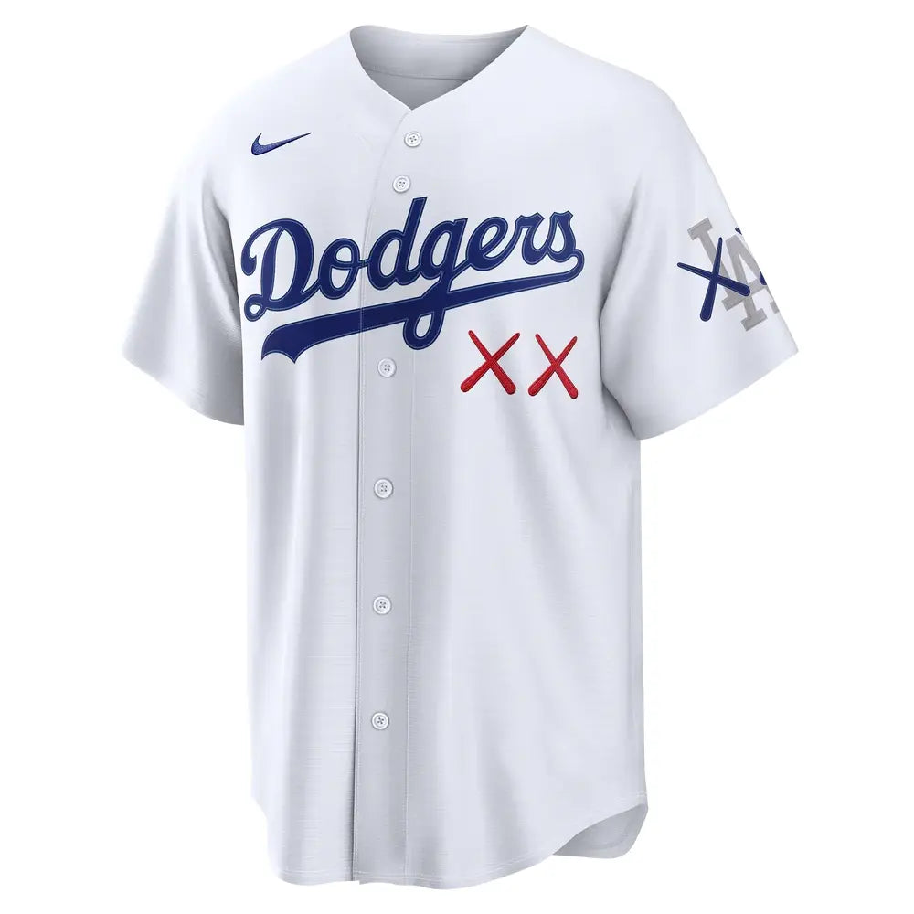 Nike MLB KAWS Los Angeles Dodgers Stadium Jersey For Sale