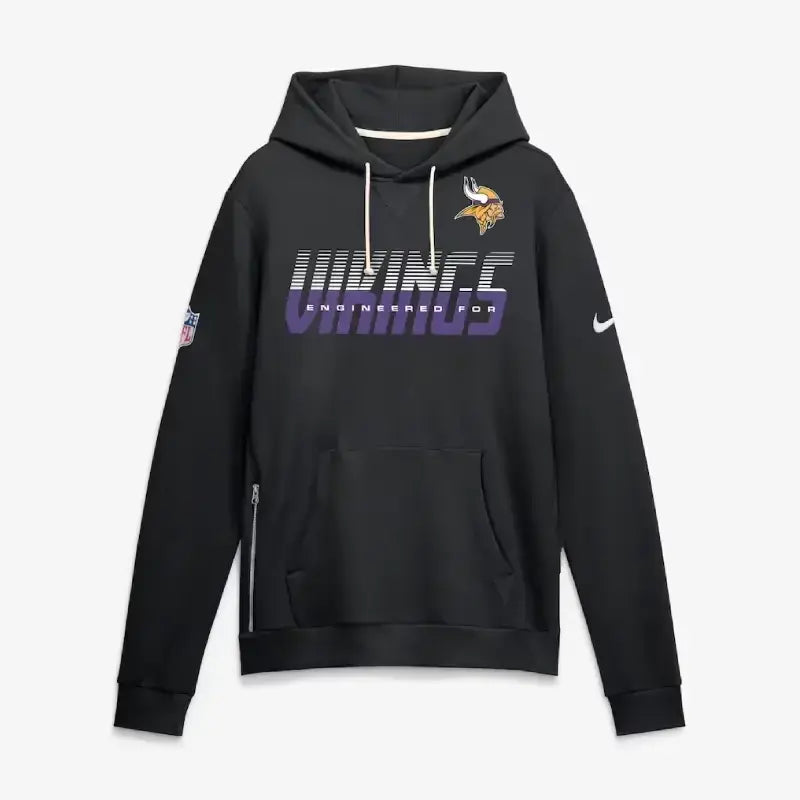 Nike Minnesota Vikings Sideline Black Hoodie