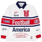 Nike Virgil  Abloh x Archive Team USA White Shirt 