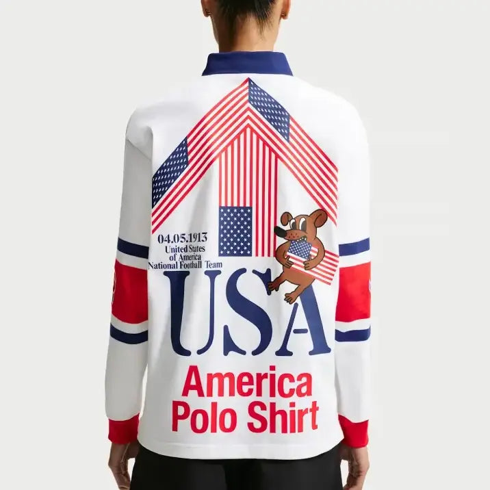 Nike Virgil x Abloh Archive Team USA White Shirt for Men & Women