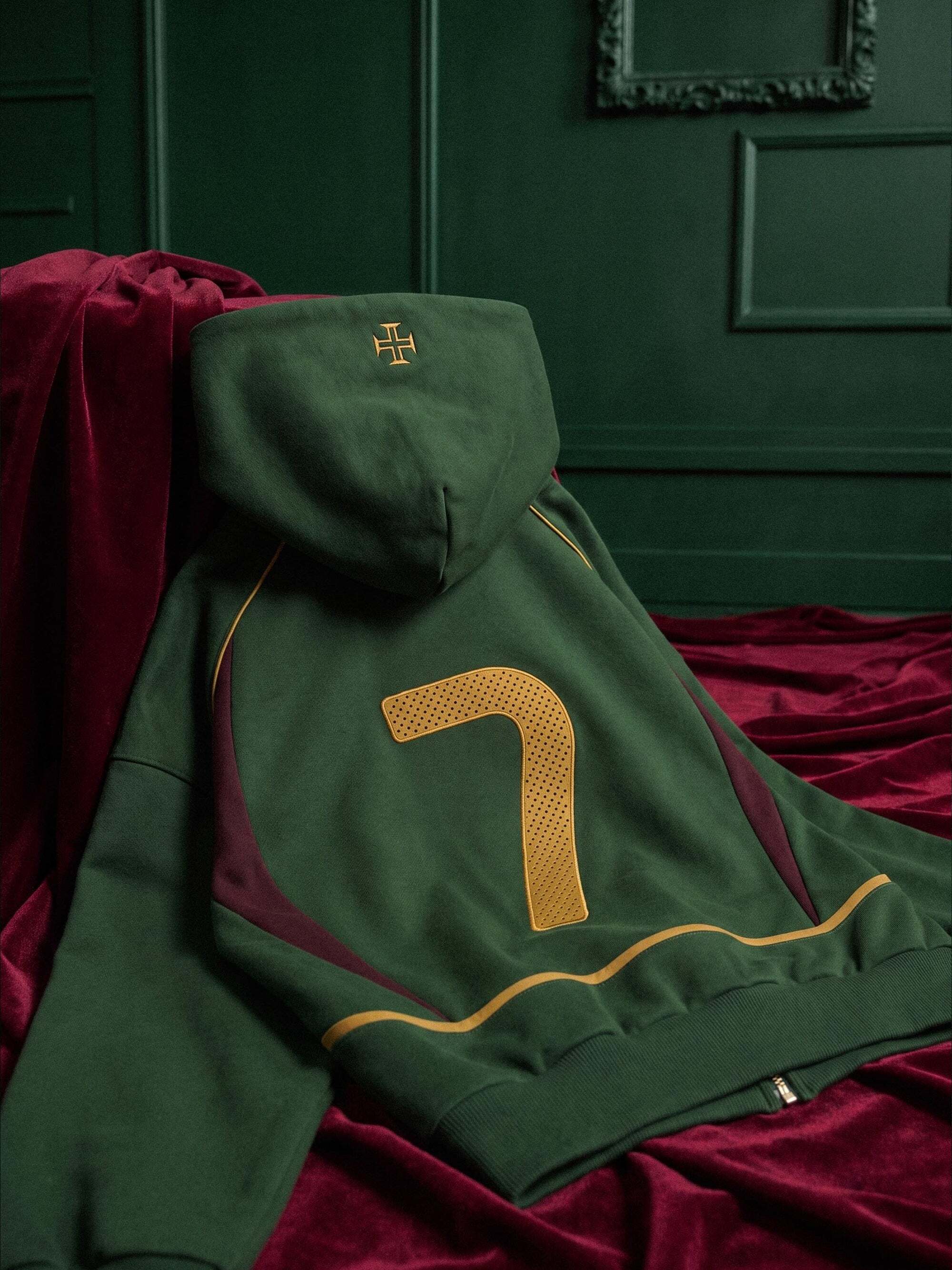 Nike x Ronaldo One Last Dance Portugal Green Hoodie For Men & Women