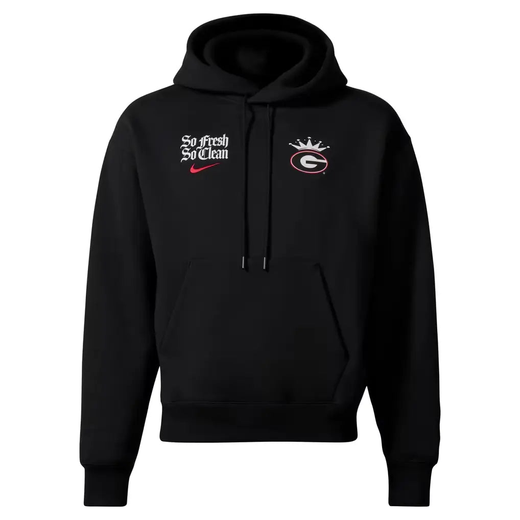 Nike x UGA x Outkast Black Crown Hoodie For Men & Women