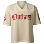 Nike x UGA x Outkast Cream Cropped Football Jersey