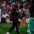 Nocta x Nike Canada Anthem Red & Black Zipper Jacket