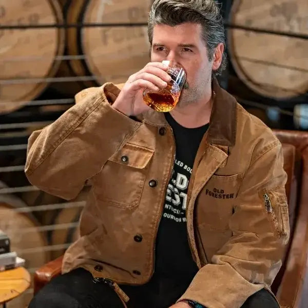 Old Forester Alpha Industries Brown Jacket