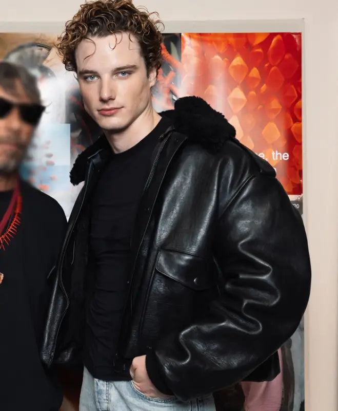 PFW Graham Campbell Black Leather Jacket
