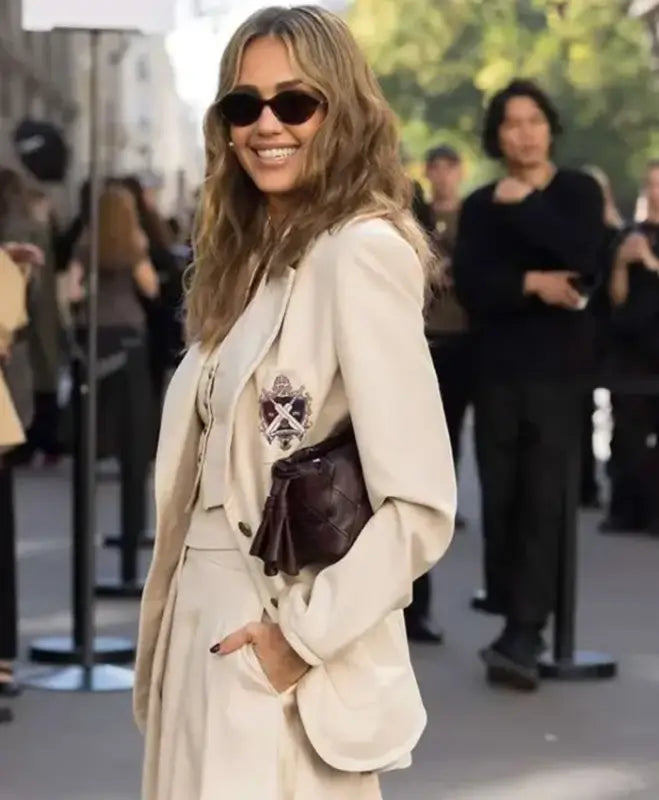 PFW Jessica Alba Blazer
