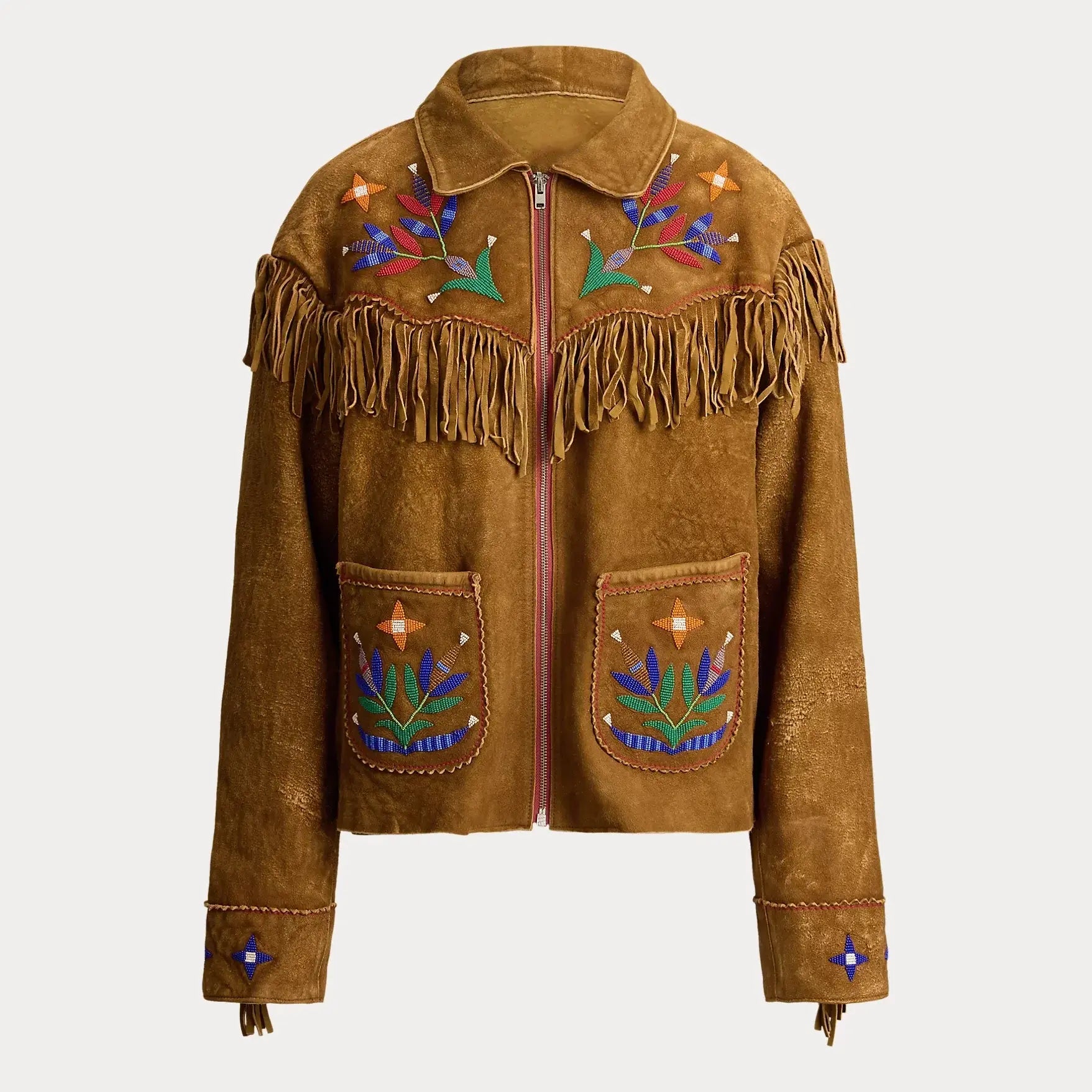 PRL x TOPA 2026 Standing Sage Fringe Jacket