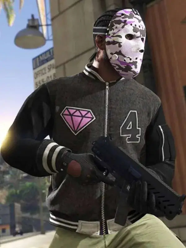 Panther GTA VI Varsity Jacket