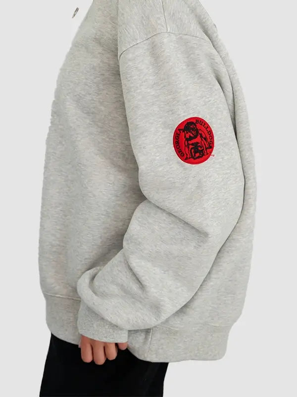Parke x '47 Georgia Graphic Grey Mockneck