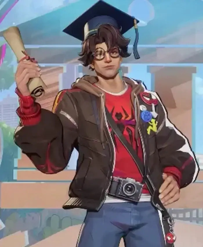 Peter Parker Marvel Rivals The Photographer Jacket
