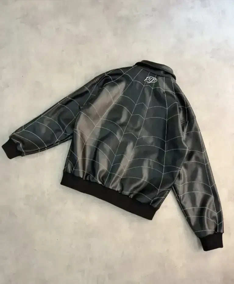 Purple Place Super Spider Venom Bomber Jacket