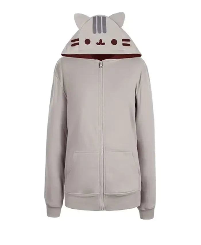 Pusheen Cosplay Hoodie Jacket