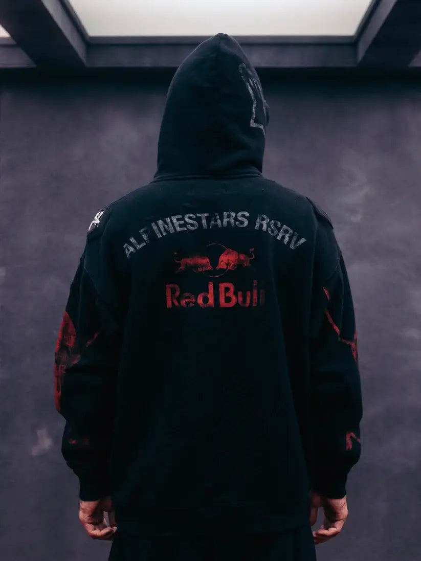 RSRV x Red Bull Distressed Sweatshirt For Men & Women