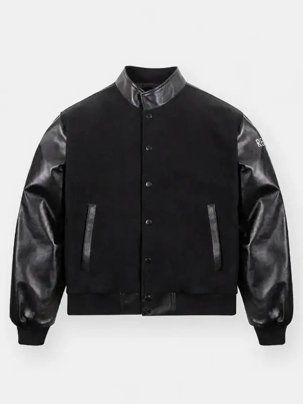 Reasonable Doubt Black Varsity Jacket