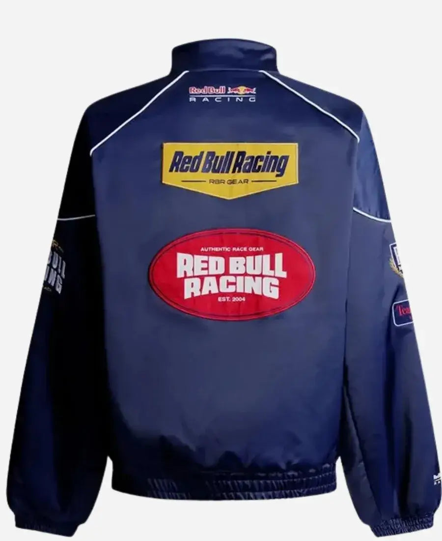 Red Bull Liam Lawson Spanish GP Racing Blue Jacket For Men & Women