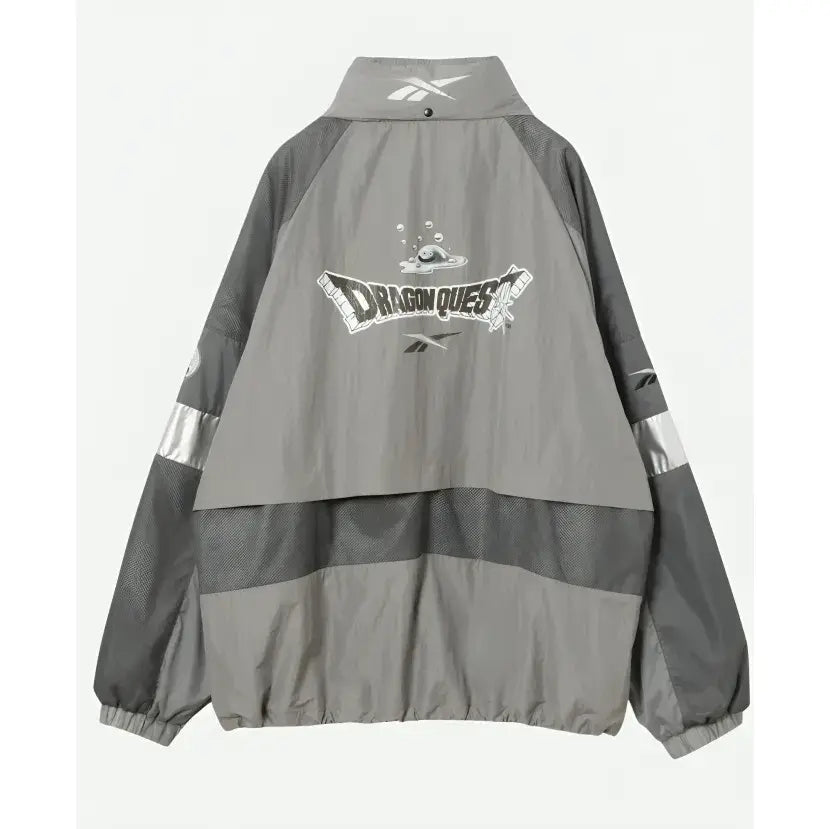 Reebok  Dragon Quest track grey Jacket