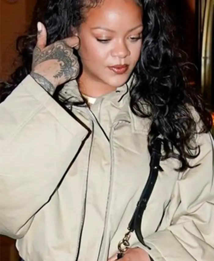 Rihanna Siena Paris Restaurant Jacket 