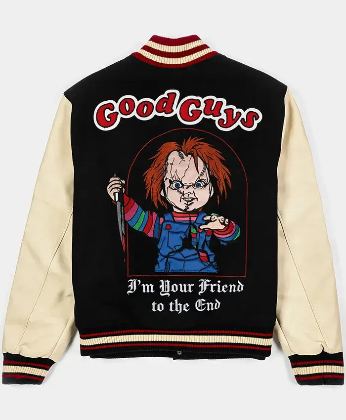 SP x Chucky Good Guys Varsity Wool Jacket