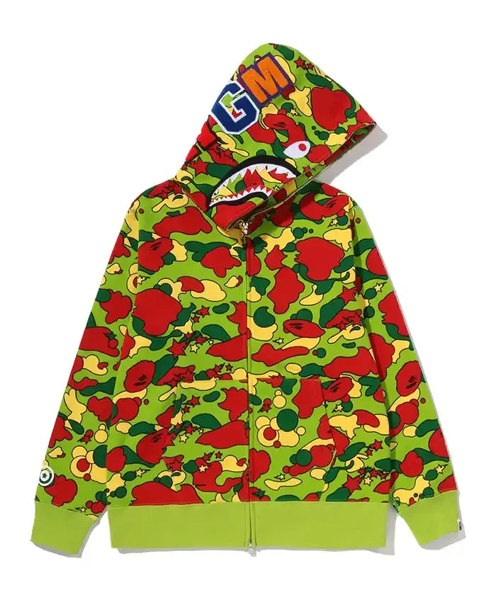 STA Camo Shark Full Zip Jacket