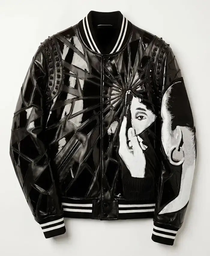 Sade Adu Custom Shattered Glass Jacket