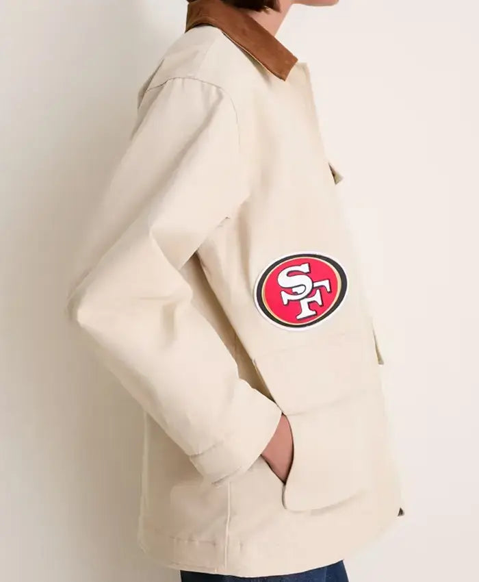 San Francisco 49ers Tuckernuck Barn Jacket For Women