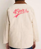 San Francisco 49ers Women Tuckernuck Barn Jacket 