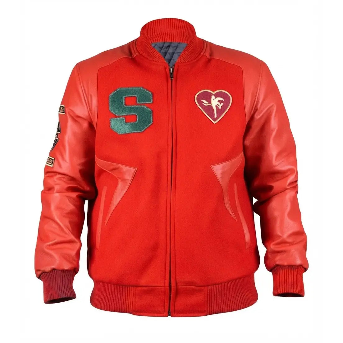Sandro Rosta Star Trek Starfleet Academy Red Bomber Jacket