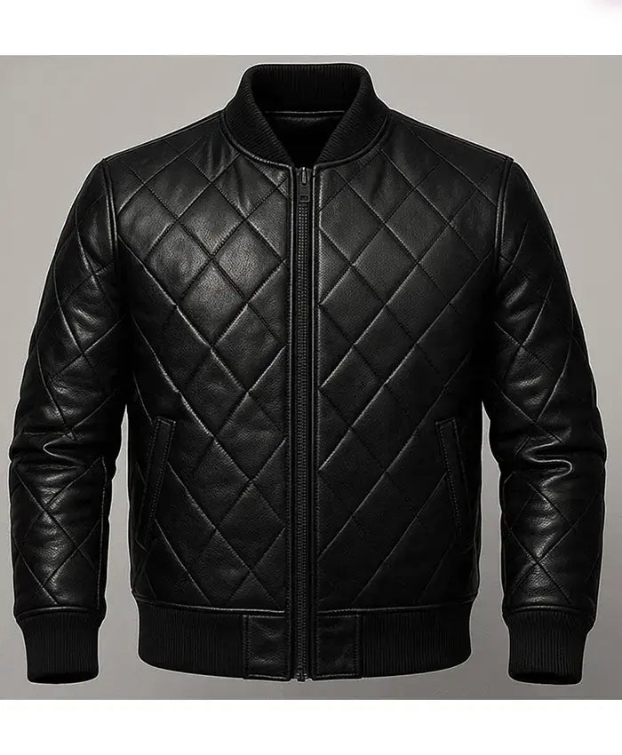 Scorpion Gothic Leather Bomber Jacket