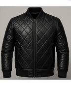 Scorpion Gothic Leather Bomber Jacket
