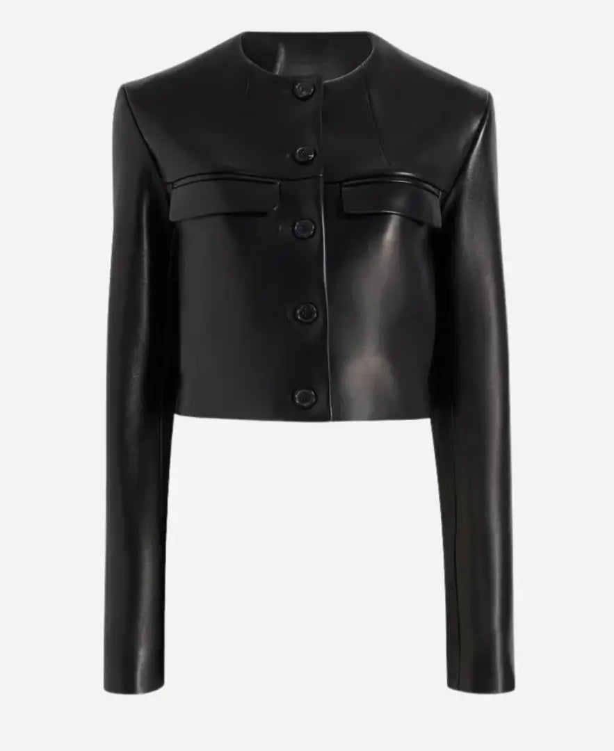 Selena Gomez San Vicente LA Leather Jacket