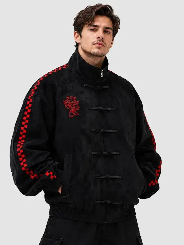 Shadow By NEPTUN X Sonic Bomber Black Jacket