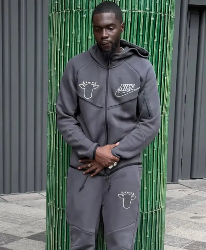 Sheck Wes Wagyu x Nike Grey Jacket