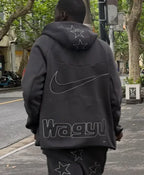 Sheck Wes Wagyu x Nike Grey Jacket For Men & Women