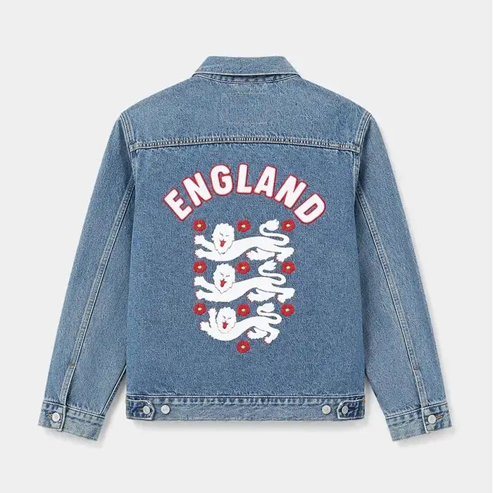 Shop Levi’s X England World Cup Denim Jacket