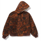 Solid 1st Camo Shark Zip Heavy Jacket