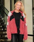 Sophie Cunningham All Star Track Work Red Jacket
