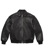 Spider-Man Black Sheepskin Leather Jacket