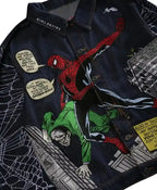 Spider-Man Webs Concrete Denim Jacket