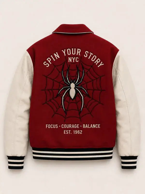 Spider Man Protector of NYC Letterman Varsity Jacket